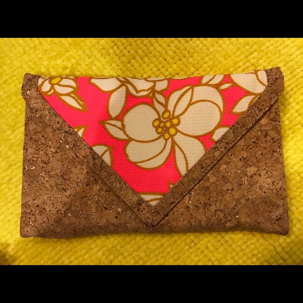 New Floral Clutch with Strap